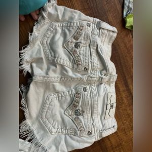 Size 25 miss me shorts